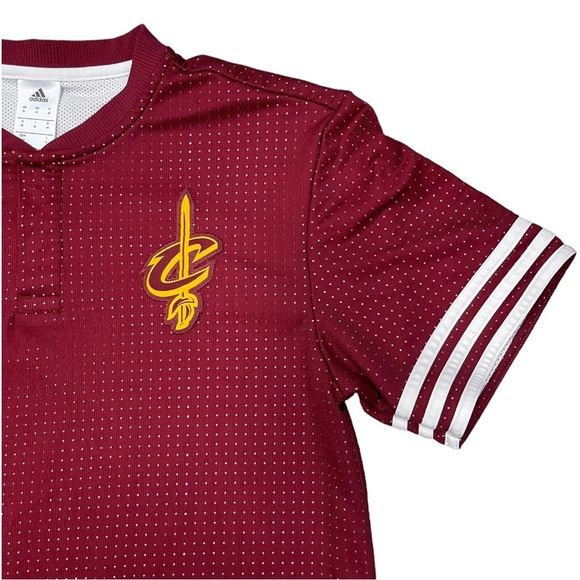 Adidas Cleveland Cavaliers Jersey Style Shirt - Picture 3 of 6